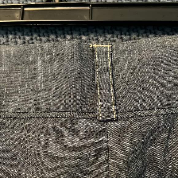 Rafaella trousers size 16 Blue subtle stripes wear to work pants office business - Picture 8 of 11